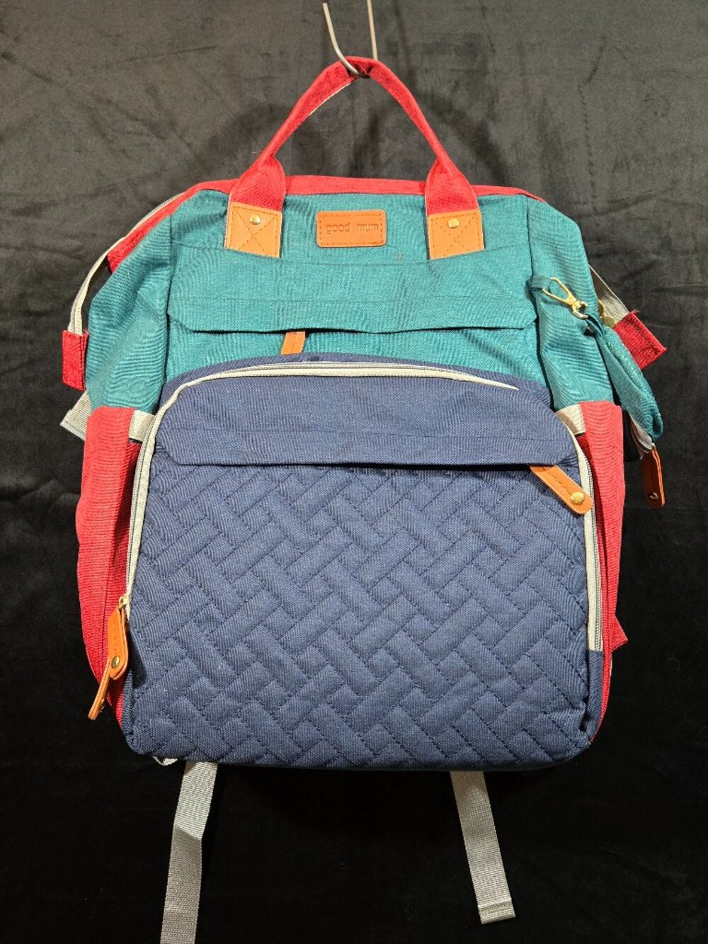 Good Mum Backpack Diaper Bag Lots Of Pockets Changing Station New Without Tags